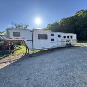 2005 Exis 4/14 full LQ 4 horse Aluminum trailer